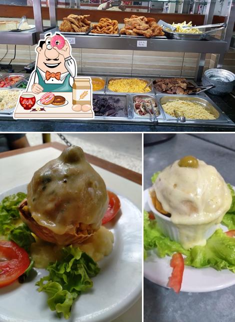 Bar e Restaurante Siri II oferece uma variedade de pratos doces