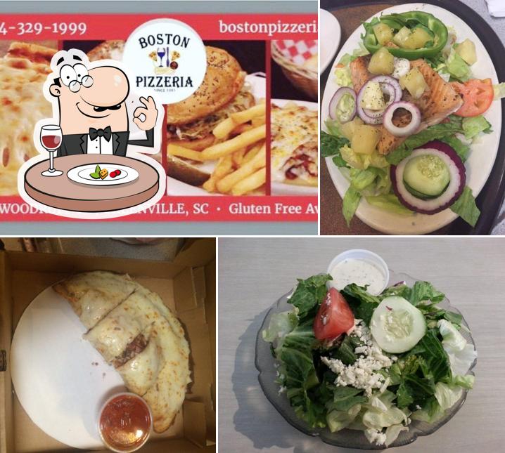 Menu of Boston Pizzeria, Greenville reviews and ratings