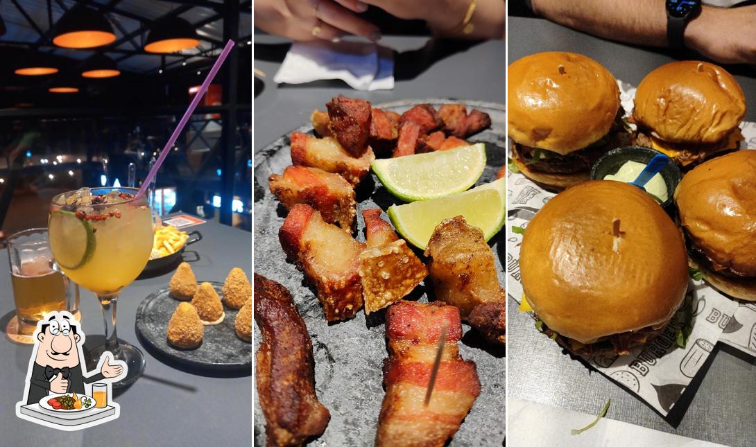 Comida em Container Smoked Bbq