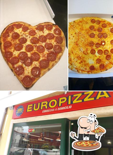 At Europizza, you can try pizza