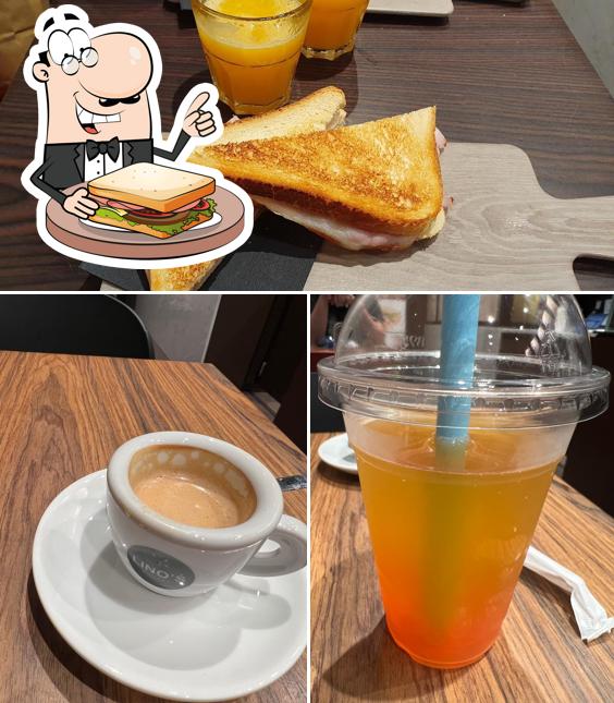 Toast al formaggio al Lino's coffee