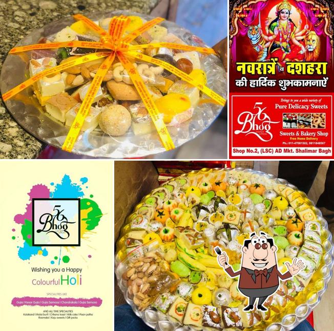 Food at 56 Chhappan Bhog - Sweets & Savouries