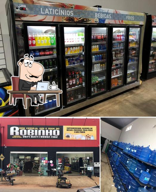 Disk cerveja água e gás do Robinho