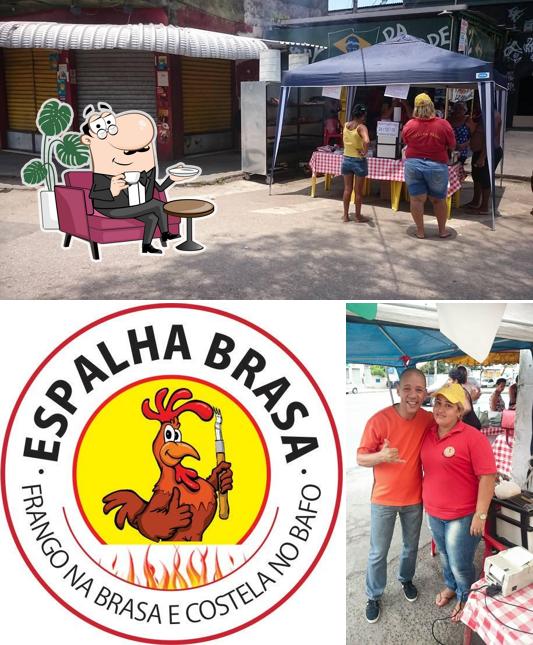 O interior do Espalha Brasa