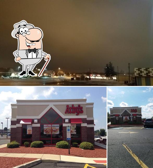 The exterior of Arby's