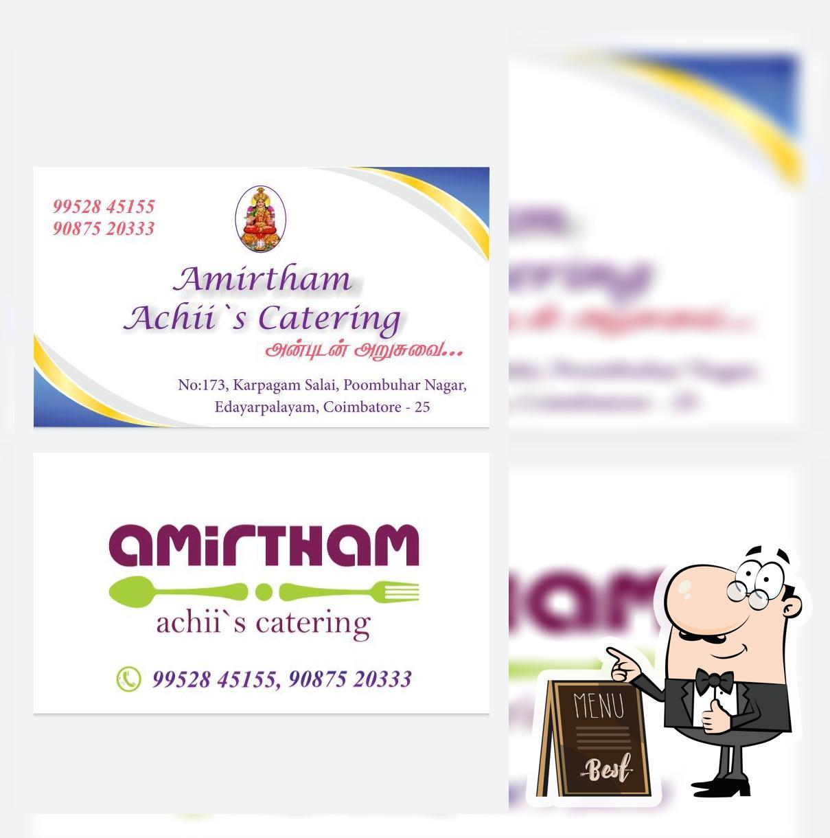 Amirtham Achii's catering