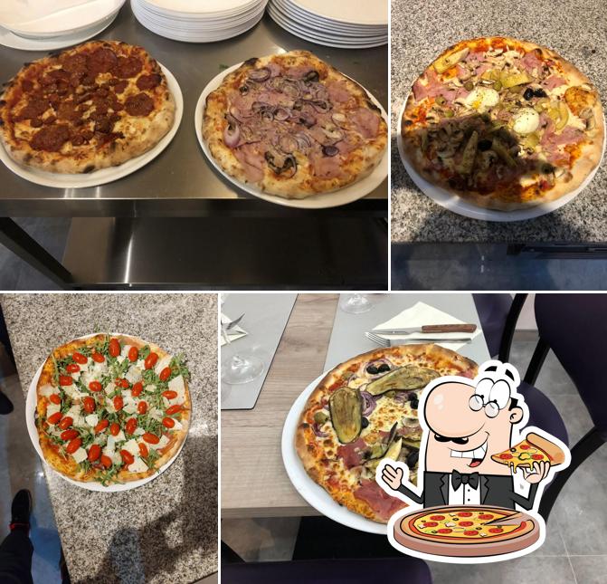 Choisissez des pizzas à Pizzeria Mia Casa