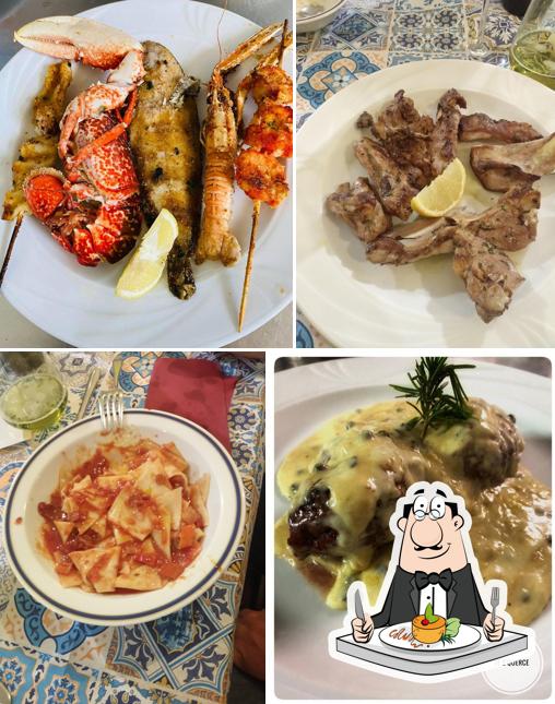 Platti al Ristorante le Due Querce