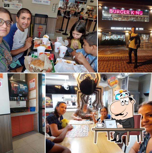 Veja imagens do interior do Burger King