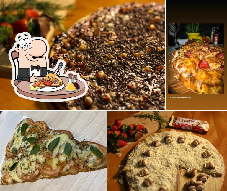 Escolha diferentes estilos de pizza