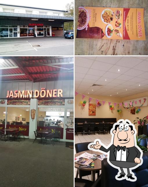 L'intérieur de Jasmin Döner Amern