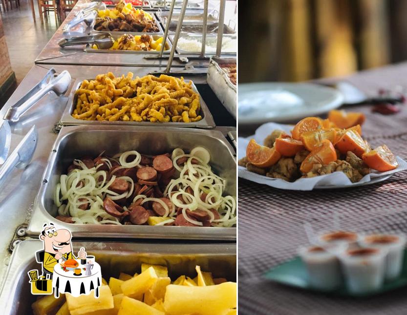 Comida em Restaurante Mauricião