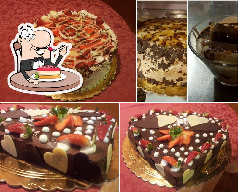 Pizzeria Ristorante La Posta serve un'ampia selezione di dolci