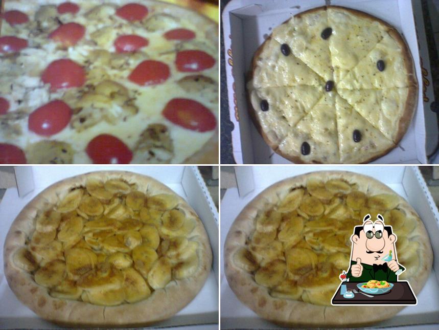 Macaroni and cheese em Pizza Ouro