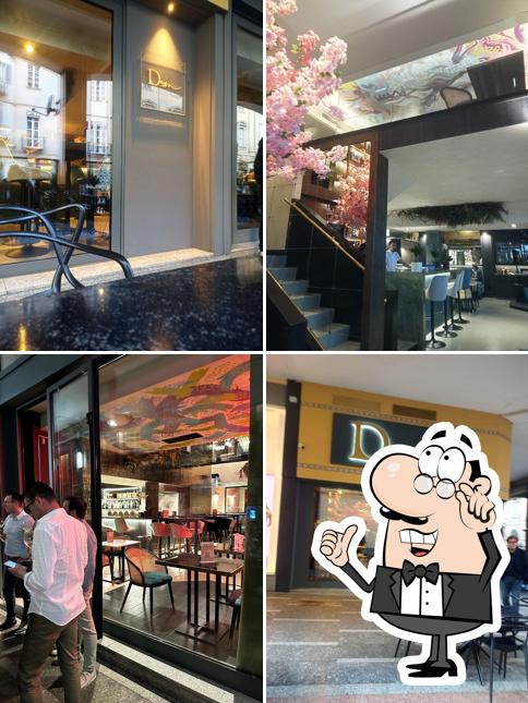 Gli interni di DeM Pavia - Ristorante e Lounge Bar