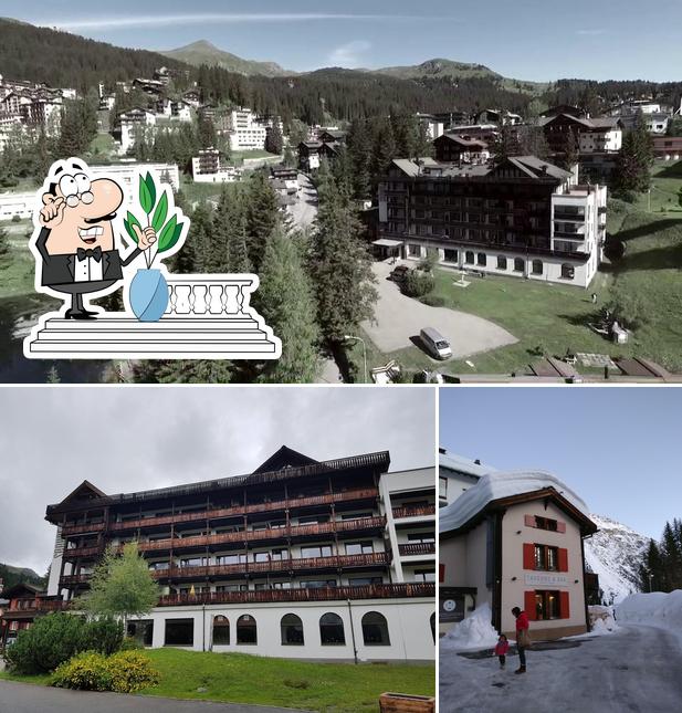 Gli esterni di Hotel Seehof Arosa