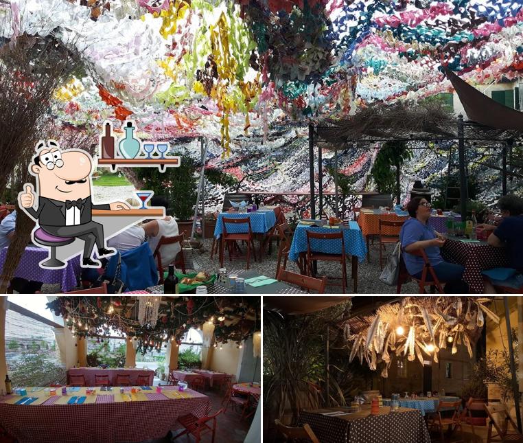 Dai un'occhiata agli interni di Osteria Delle Cinque Lire