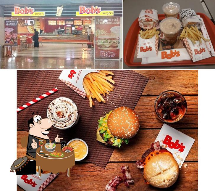 Comida em Bob's Burger - Aeroporto de Porto Velho