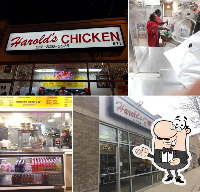 Harold's Chicken Shack, 2132 S Michigan Ave in Chicago Restaurant