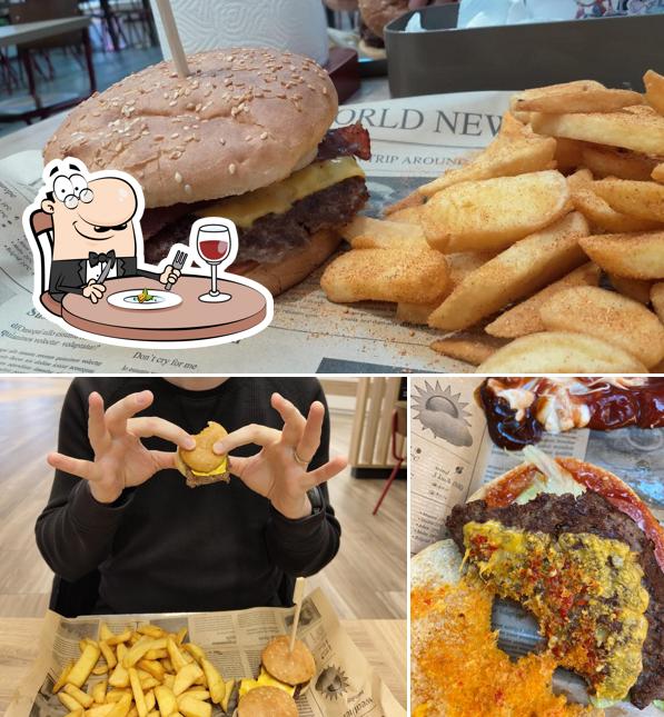 Essen im I Love Burger