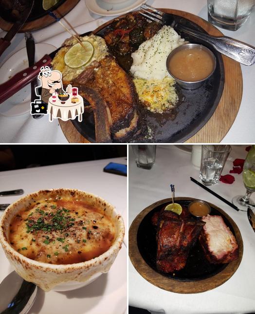 Platos en Perry's Steakhouse & Grille