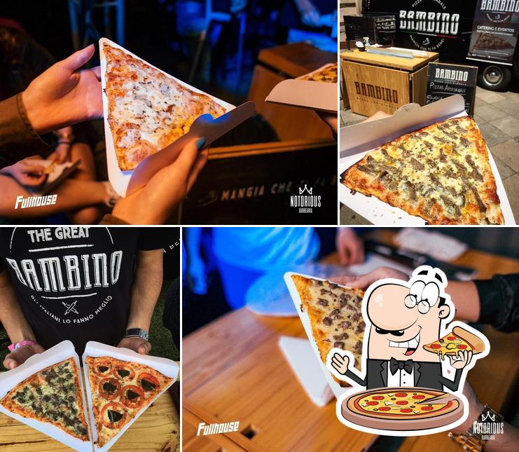 Consiga pizza no Bambino - Pizza Artigianale