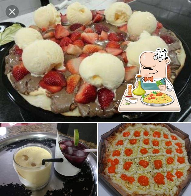 Platos en Espaço Pizza