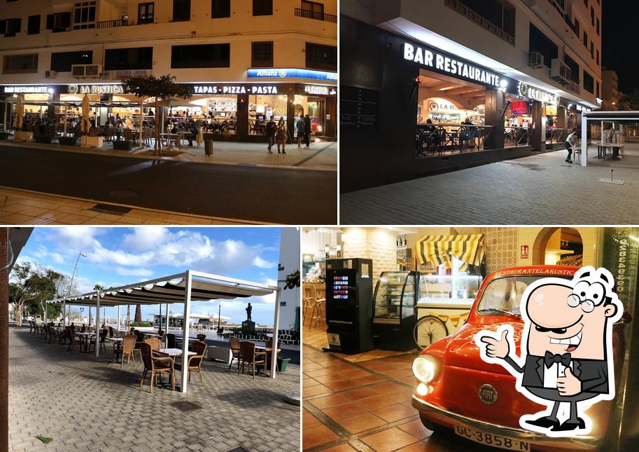 Pub y bar La Rústica Pizza Y Pasta, Arrecife, Blas Cabrera Felipe 4