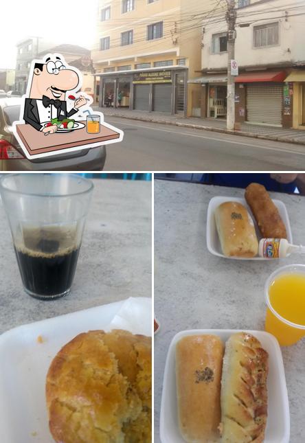 Entre diversos coisas, comida e exterior podem ser encontrados a Lanchonete do Duca