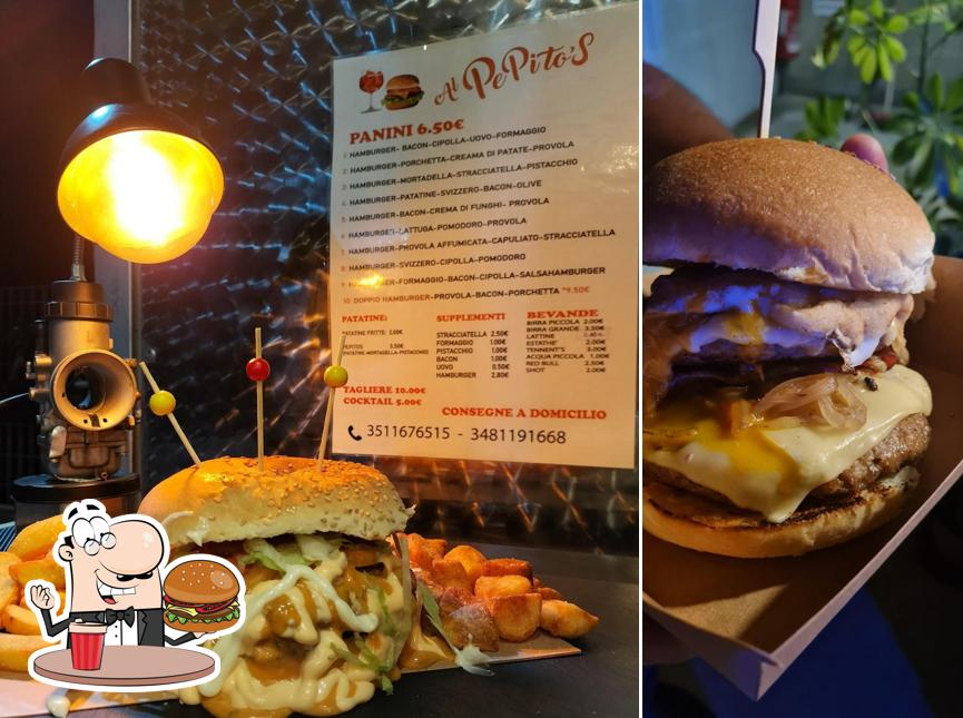 Prova un hamburger a Al'PePito's