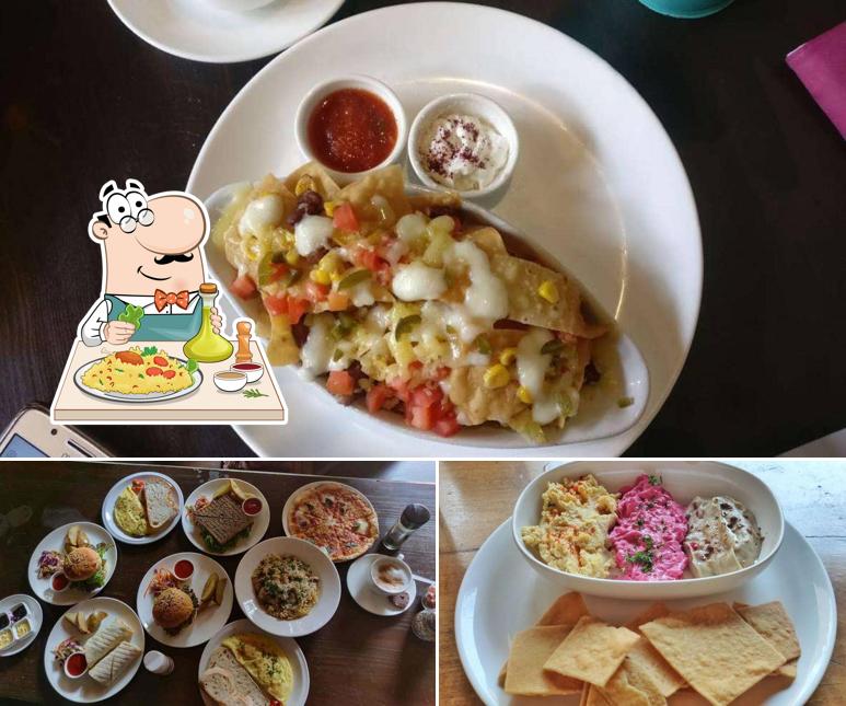 Food at Cafe al fresco