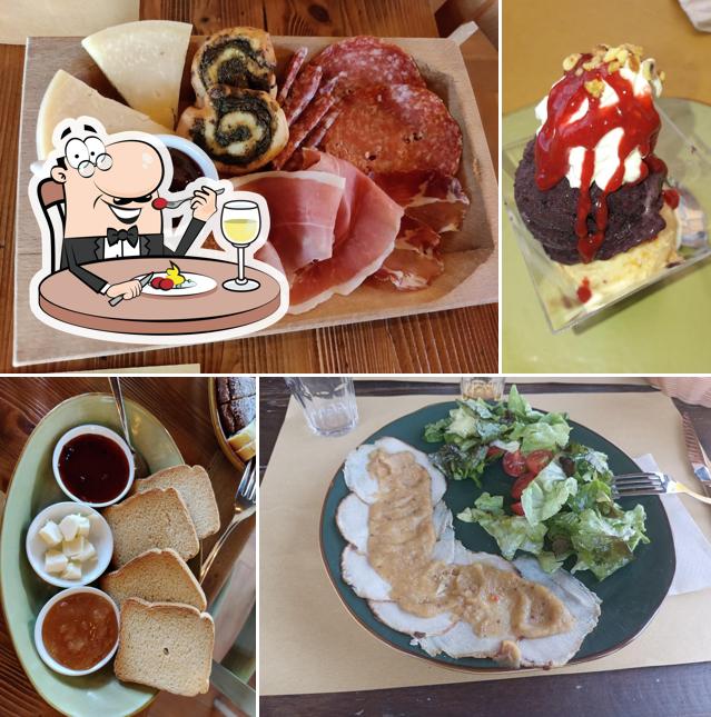 Cibo al L'oca bianca al Povile