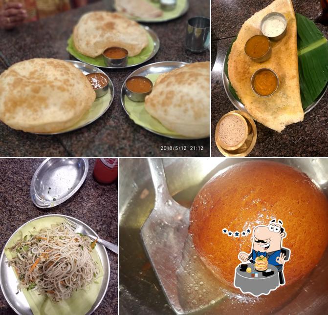 Food at Udupi International Restaurant