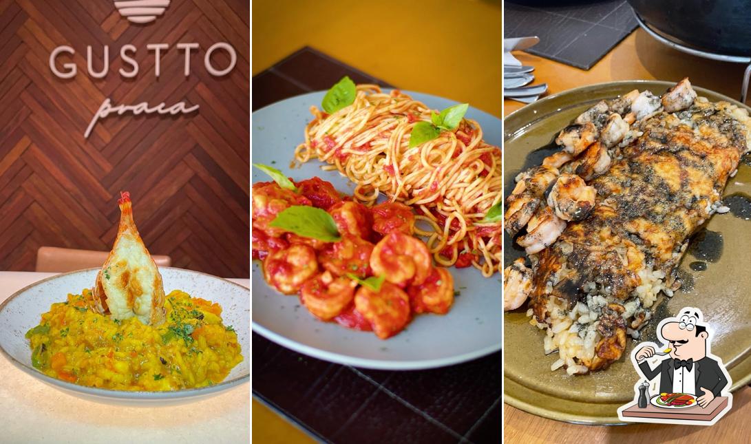 Comida em GUSTTO Praia