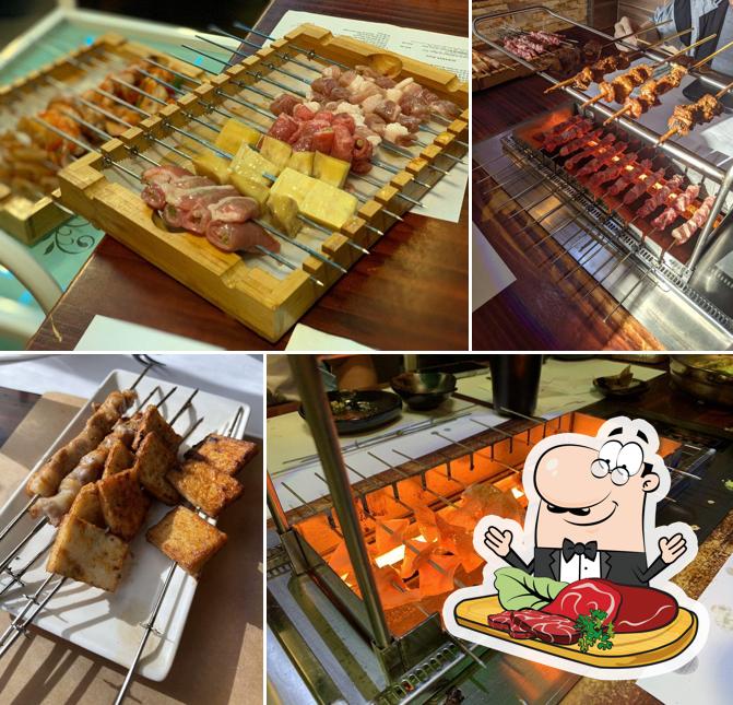 Hen Jiu Yi Qian BBQ BAR in Arcadia Restaurant menu and reviews