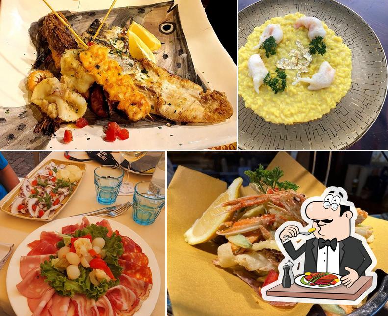 Cibo al Ristorante Sburoun