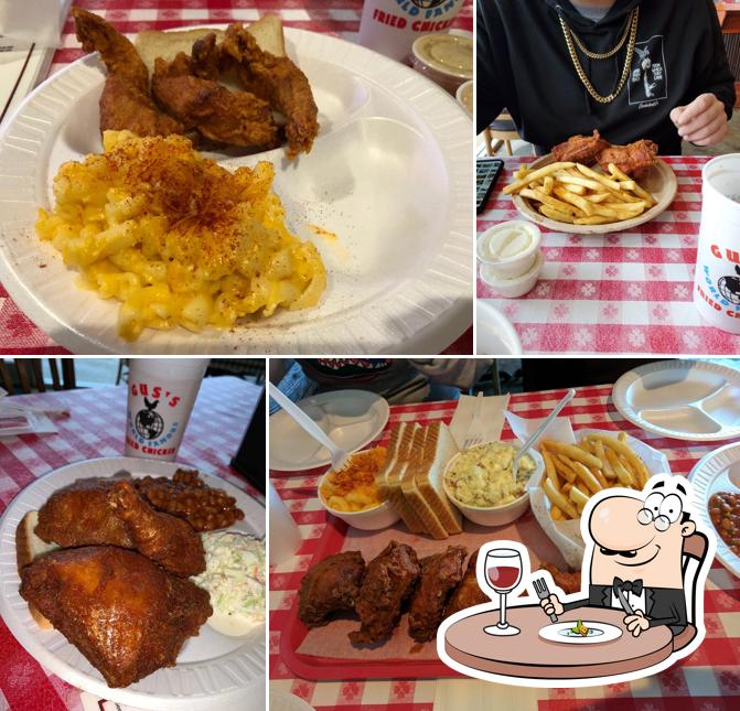 Gus's World Famous Fried Chicken in Sandy Springs Restaurant menu and