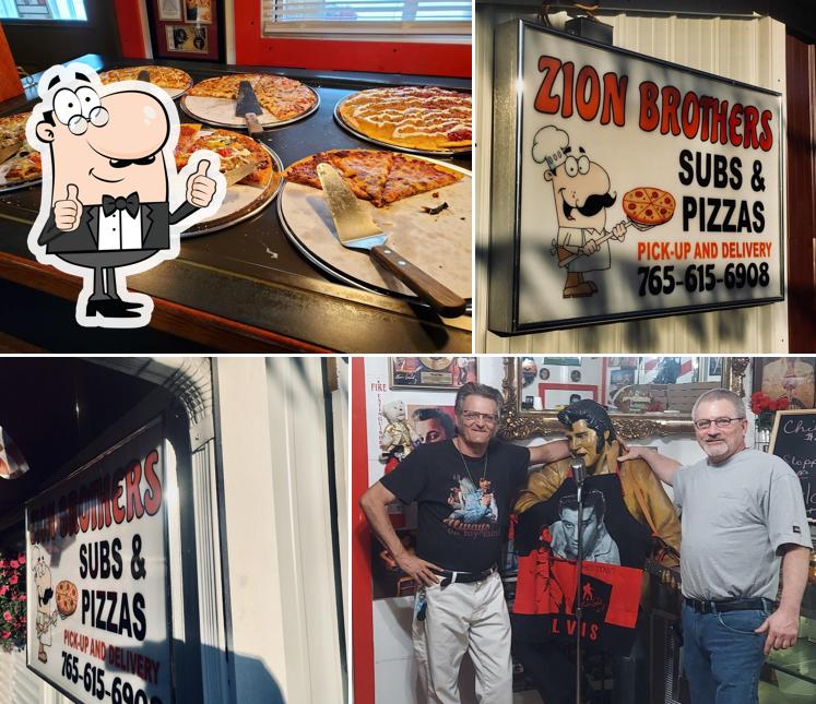 Zion Brothers Subs & Pizza in Anderson Restaurant menu and reviews