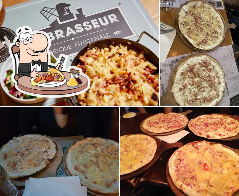 Choisissez des pizzas à Au Brasseur