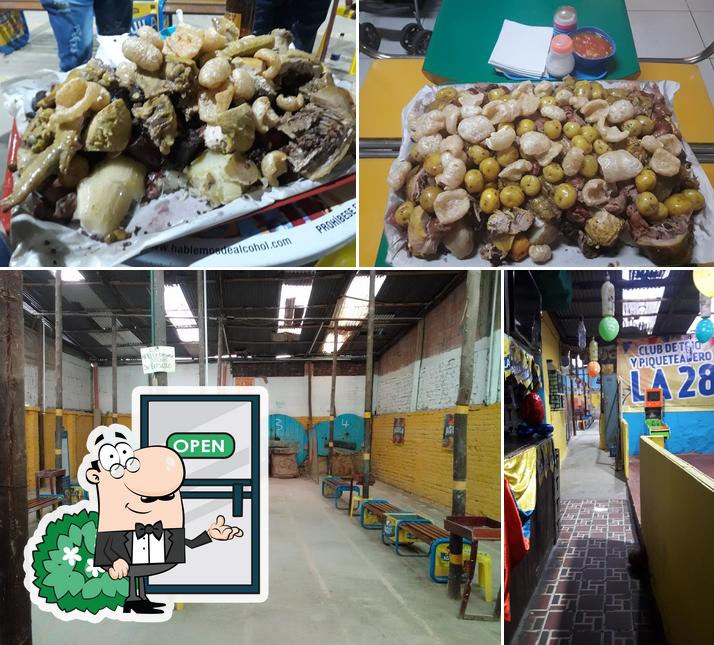 CLUB DE TEJO PIQUETEADERO LA 28 B, Bogotá - Menú del restaurante