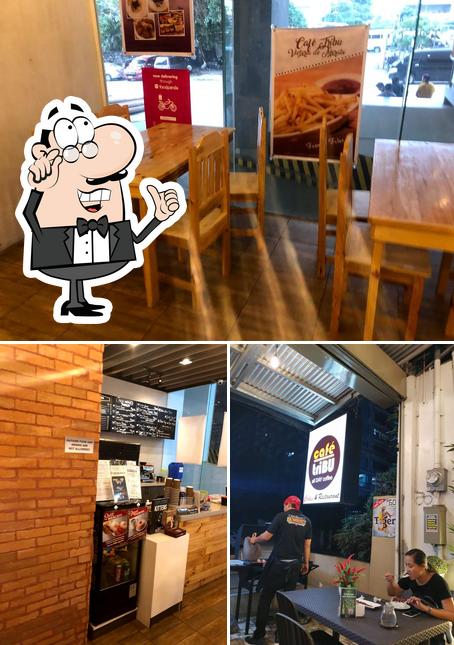 Check out how Cafe Tribu, Panay Avenue looks inside