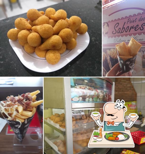 Comida em Míria Coxinha Mini - salgados e congelados