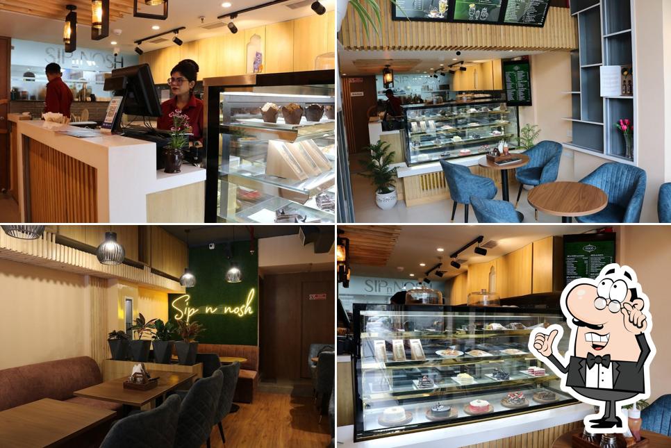 The interior of CAFE SIP n NOSH
