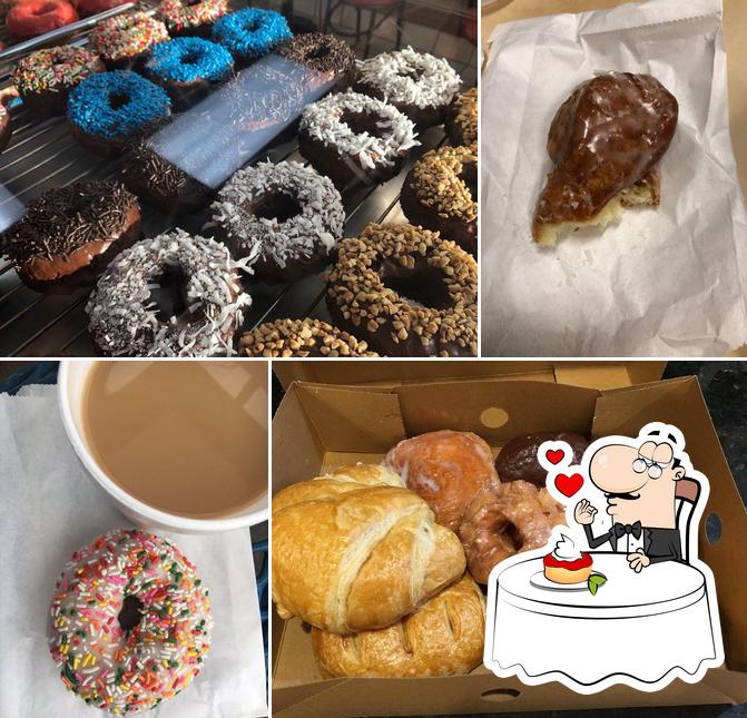"K - Donuts" предлагает разнообразный выбор десертов