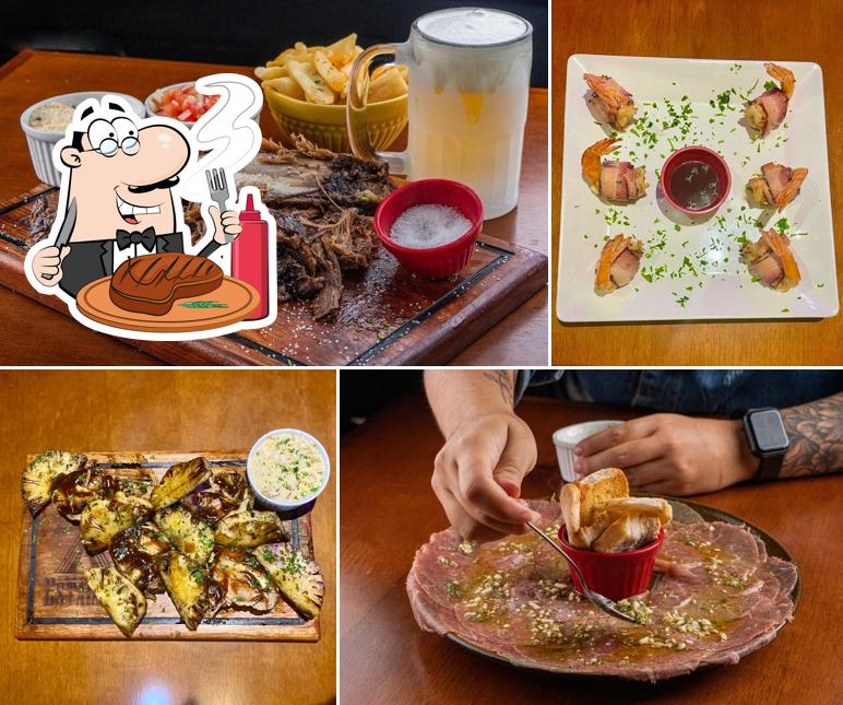Estaiada Choperia serve pratos de carne