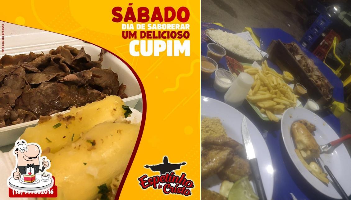 Espetinho Do Cristo oferece uma seleção de pratos doces