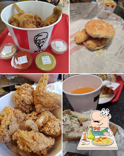 Comida em KFC