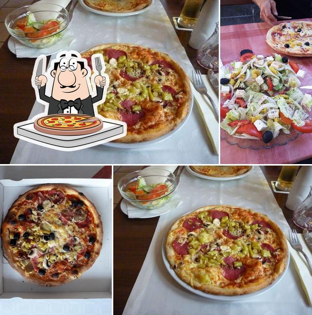 Probiert eine Pizza bei Restaurant San Pio