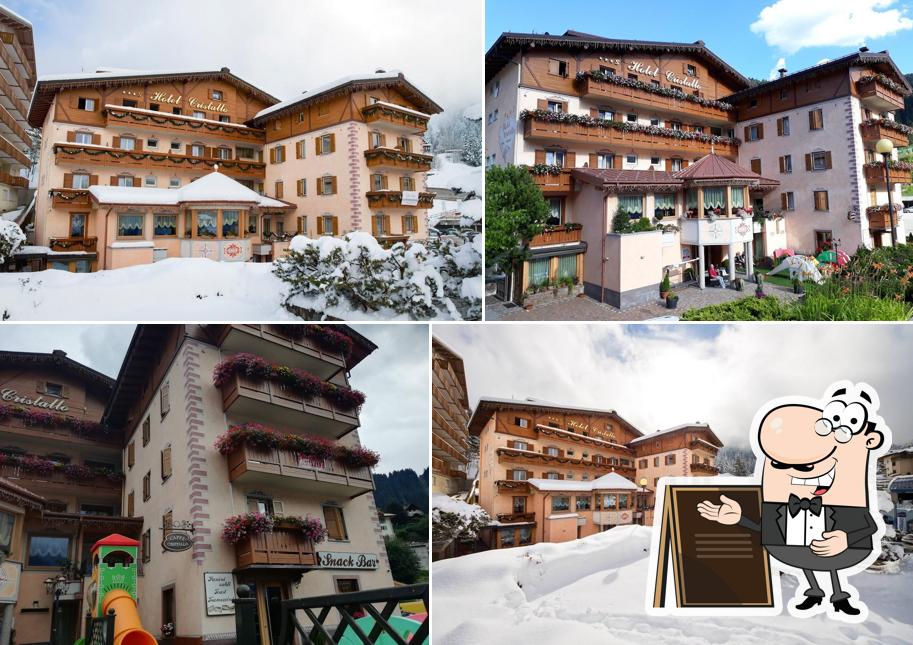 Gli esterni di Hotel Cristallo Andalo