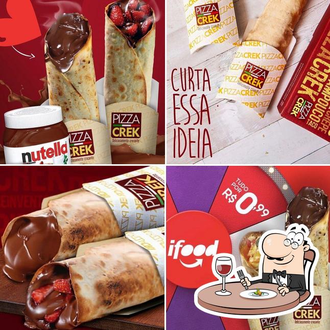 Comida em Pizza Crek Tatuapé